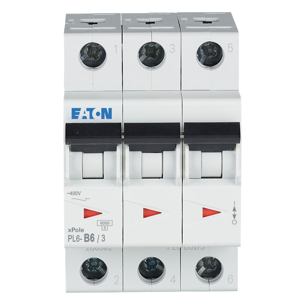 PL6-B6/3 kaitselüliti 6kA 3F 6A B, Eaton - Image 2