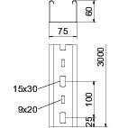 Valgustiriputusrenn LTR 3000 FS, 3 meetrine - Image 2