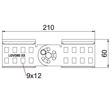 Liigendühendus LGVG 60 FS 60*210 - Image 2