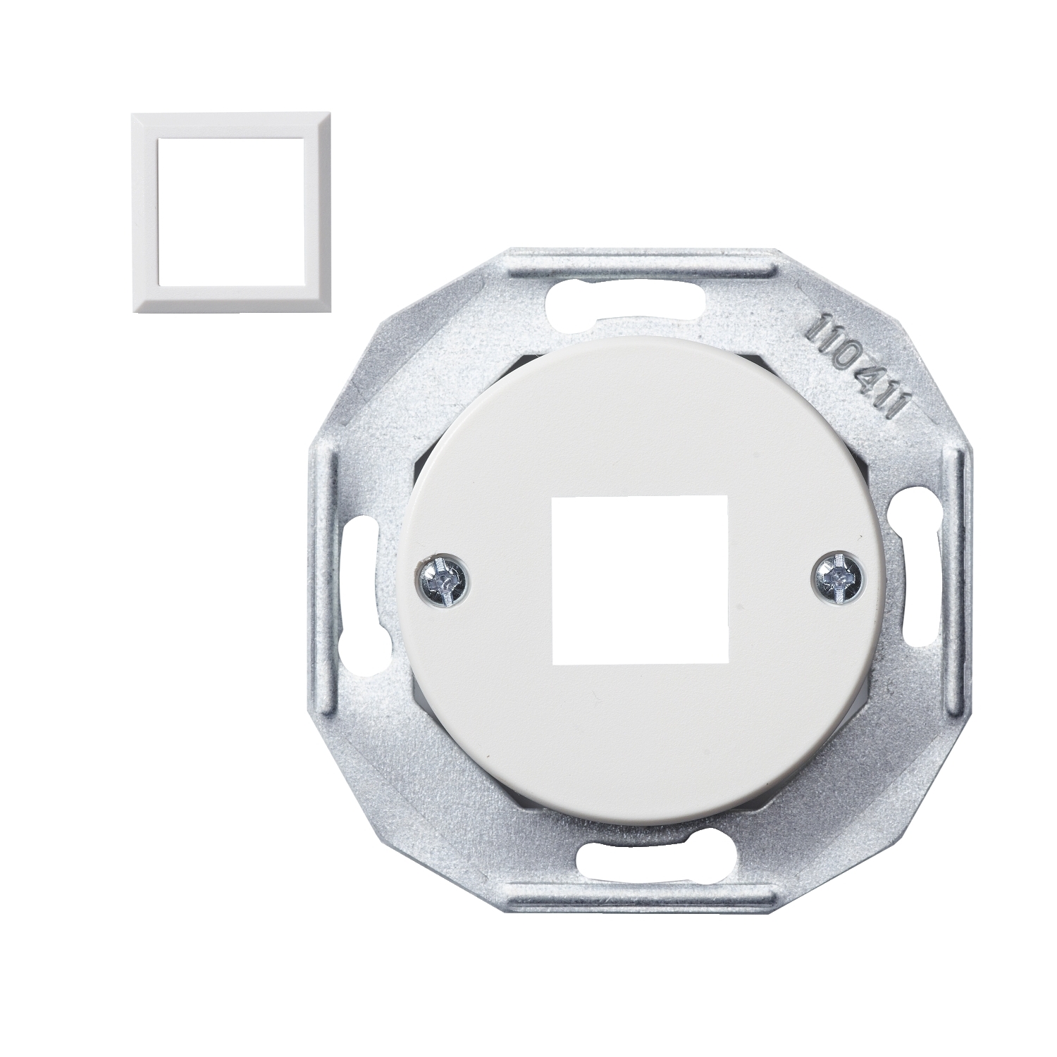 Sideplaat 1ne valge Renova