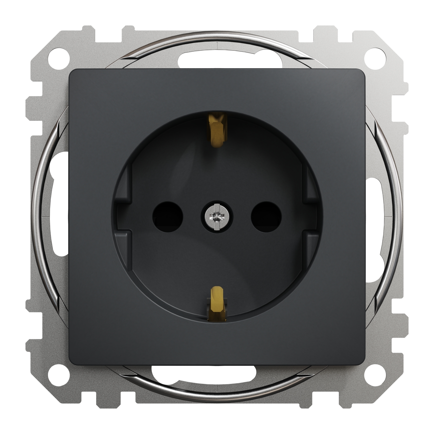 Pistikupesa 1ne süv. maandusega antratsiit Sedna - Image 2