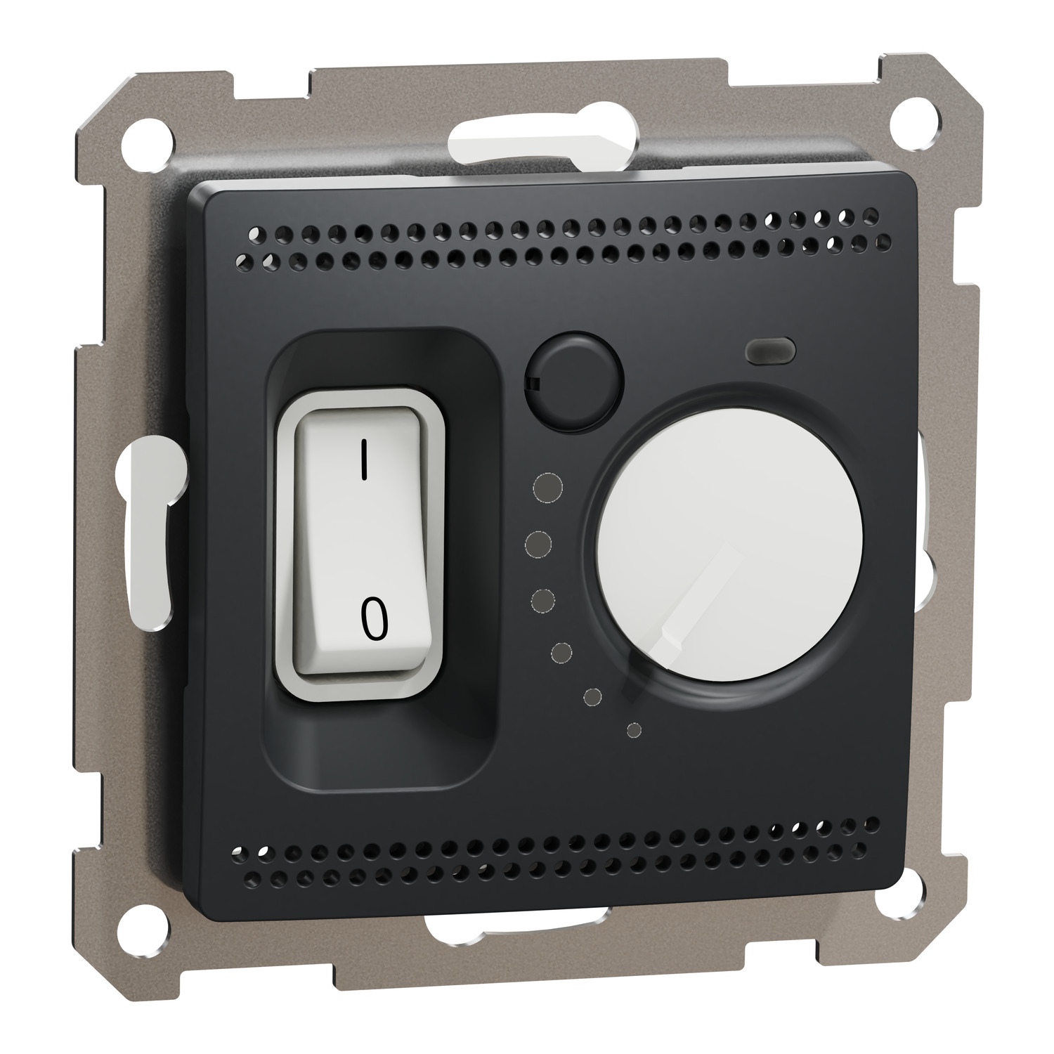 Ruumitermostaat 16A 5–30 °C süv. antratsiit Sedna