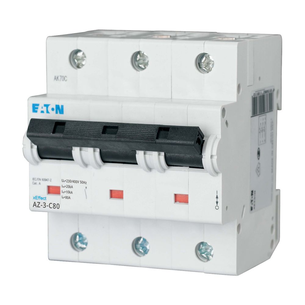 AZ-3-C80 kaitselüliti 20kA 3F 80A C, Eaton