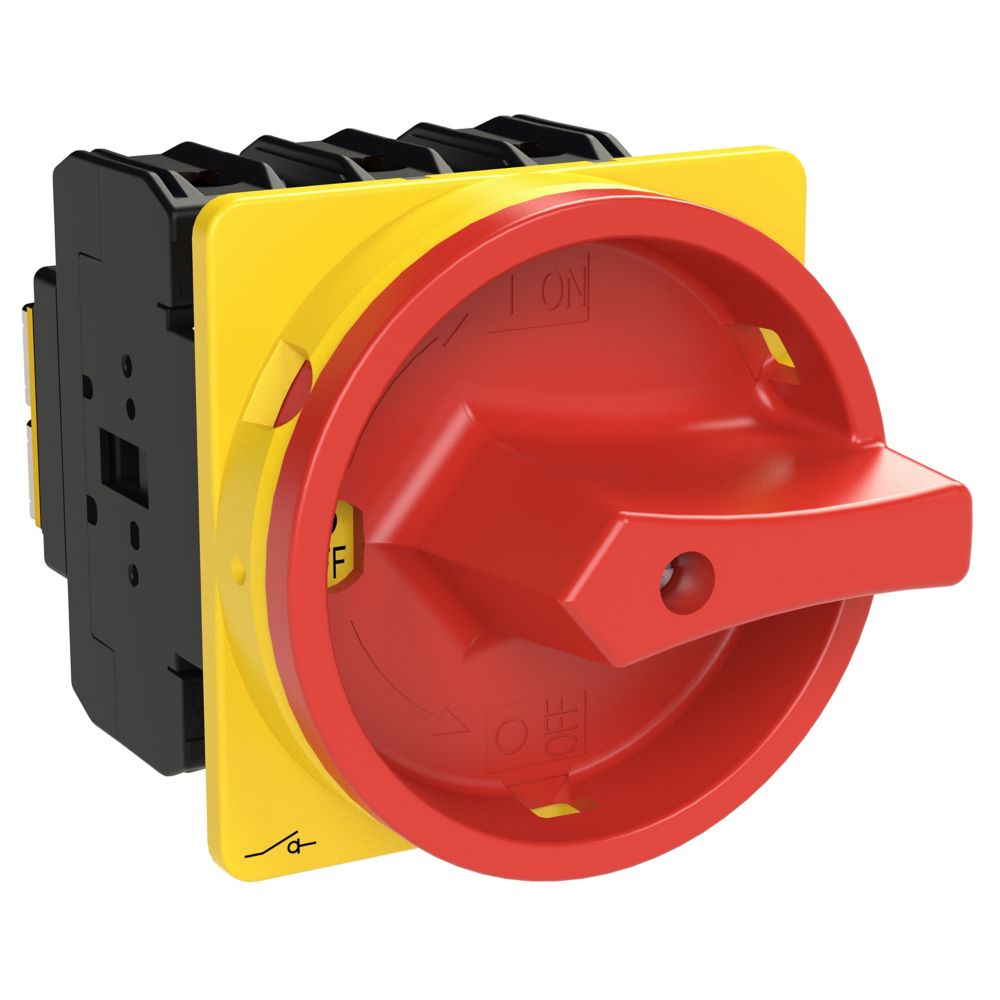 Pöördlüliti P3-63/EA/SVB, 0-1, 3P 63A, kollane, Eaton - Image 3