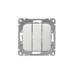 Grupilüliti 3ne, süvistatav, klahviga, valge, Jussi