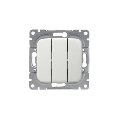 Grupilüliti 3ne, süvistatav, klahviga, valge, Jussi