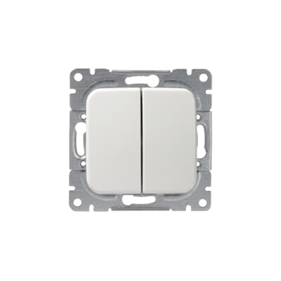 Grupilüliti süvistatav, klahviga, 16A, valge, Jussi