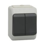 Grupilüliti pinnapealne, hall, IP44, Malmbergs