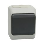 Surulüliti pinnapealne, hall, IP44, Malmbergs