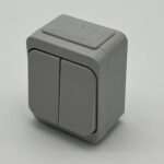 Grupilüliti pinnapealne, hall, IP44, Strömfors