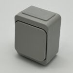 Veksellüliti pinnapealne, hall, IP44, Strömfors