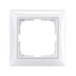 Raam, 1-ne, alpivalge, Basic55