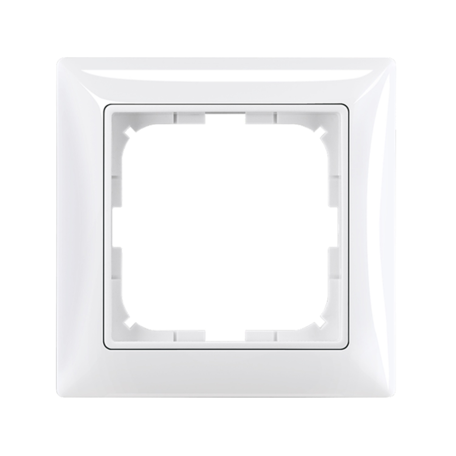 Raam, 1-ne, alpivalge, Basic55