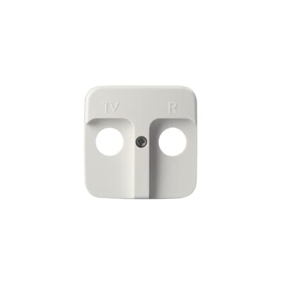 Keskplaat TV/R, valge, Jussi