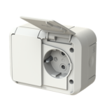 Pistikupesa, 2ne, pinnapealne, IP55, Kosti