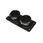 Multiläbiviik HIK-2, IP65, 2×15-64mm, must