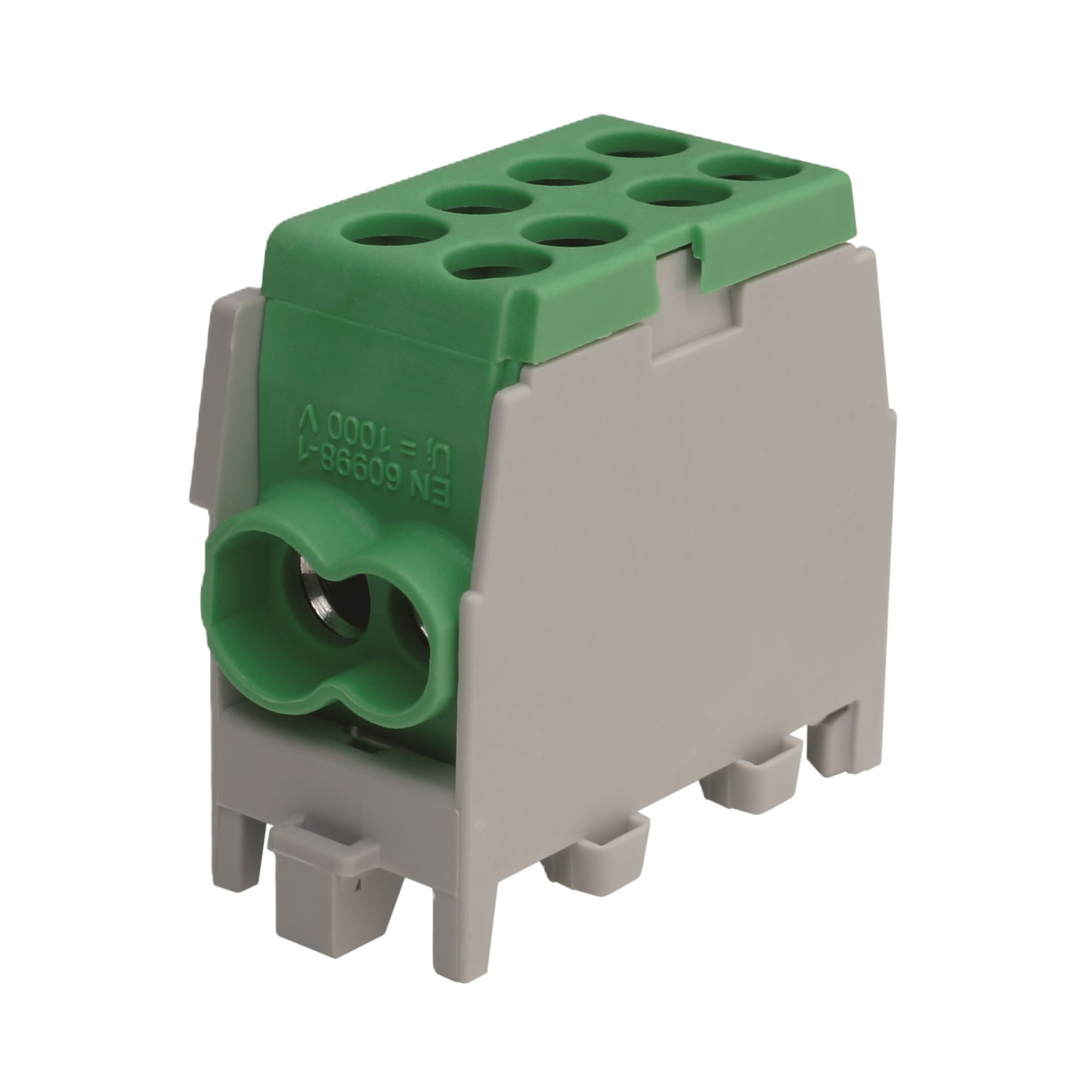 Hargnemisklemm HLAK 25 1/2 M2, Al/Cu, 2x25mm2 +2x16mm2, roheline, Pollmann