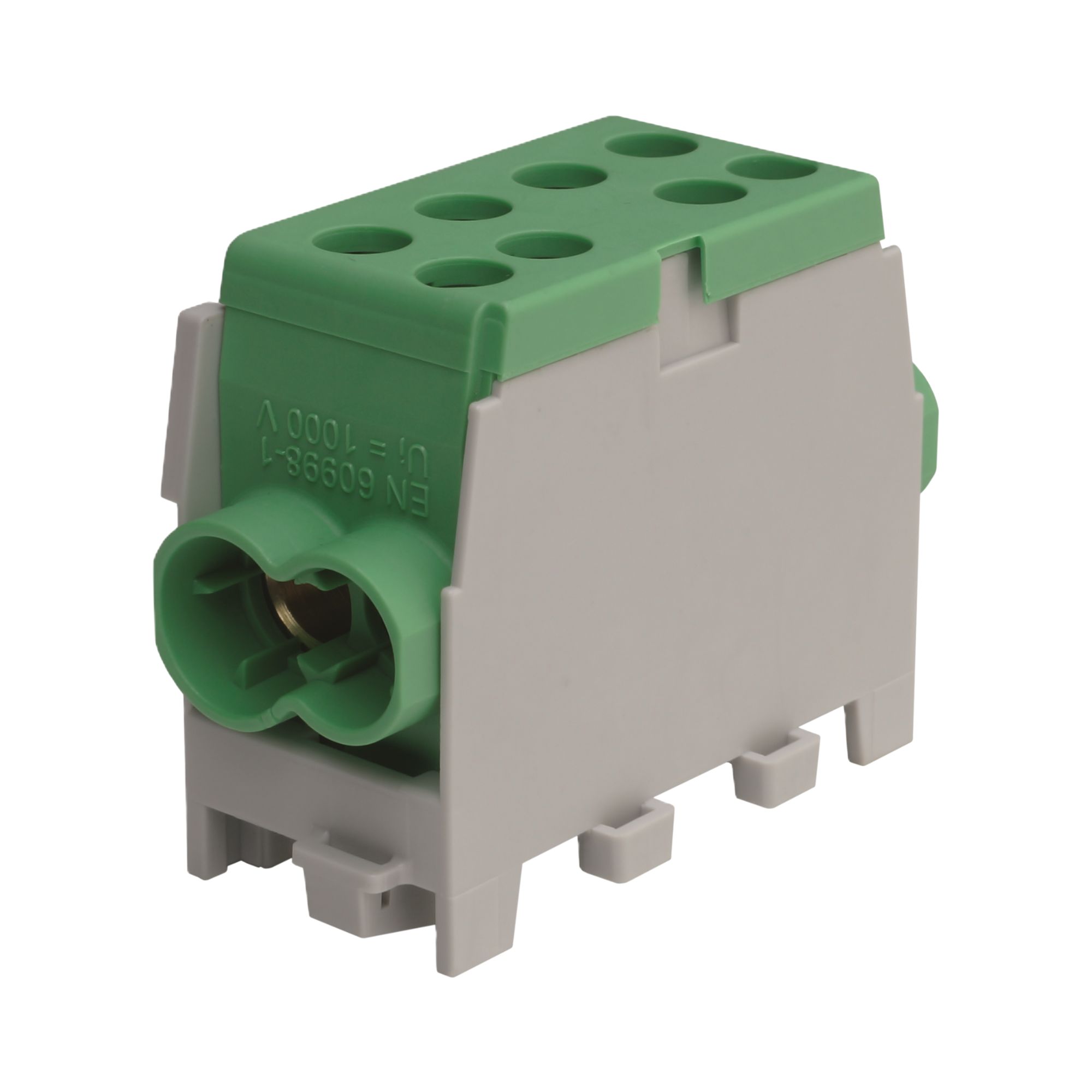 Hargnemisklemm HLAK 35 1/2 M2, Al/Cu, 2x35mm2 + 2x25mm2, roheline, Pollmann