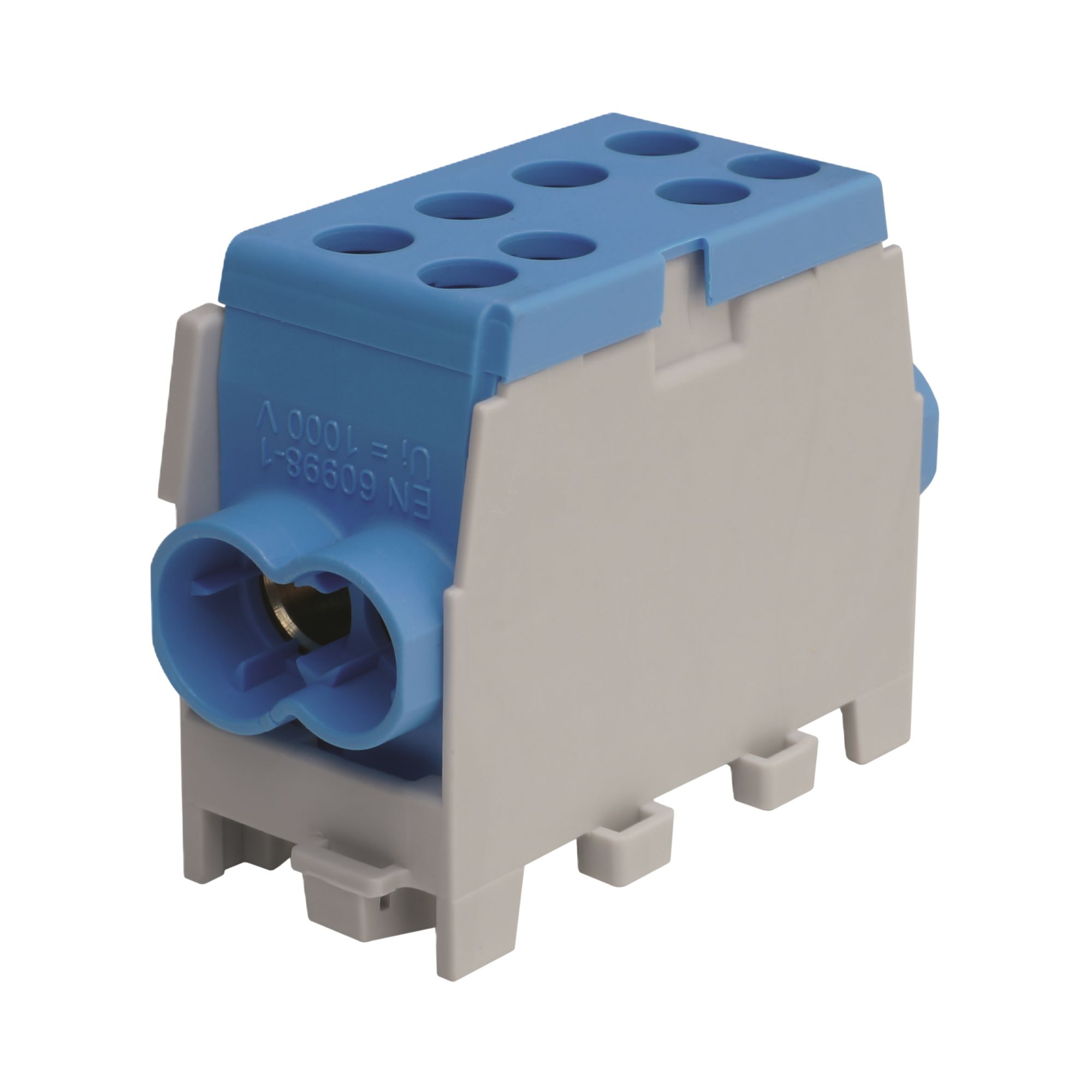 Hargnemisklemm HLAK 35 1/2 M2, Al/Cu, 2x35mm2 + 2x25mm2, sinine, Pollmann