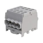 Hargnemisklemm HLAK 35 1/6 M2, Al/Cu, 2x35mm2 + 6x25mm2, hall, Pollmann