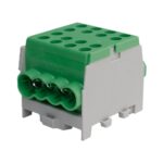 Hargnemisklemm HLAK 35 1/6 M2, Al/Cu, 2x35mm2 + 6x25mm2, roheline, Pollmann