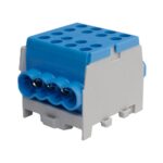 Hargnemisklemm HLAK 35 1/6 M2, Al/Cu, 2x35mm2 + 6x25mm2, sinine, Pollmann