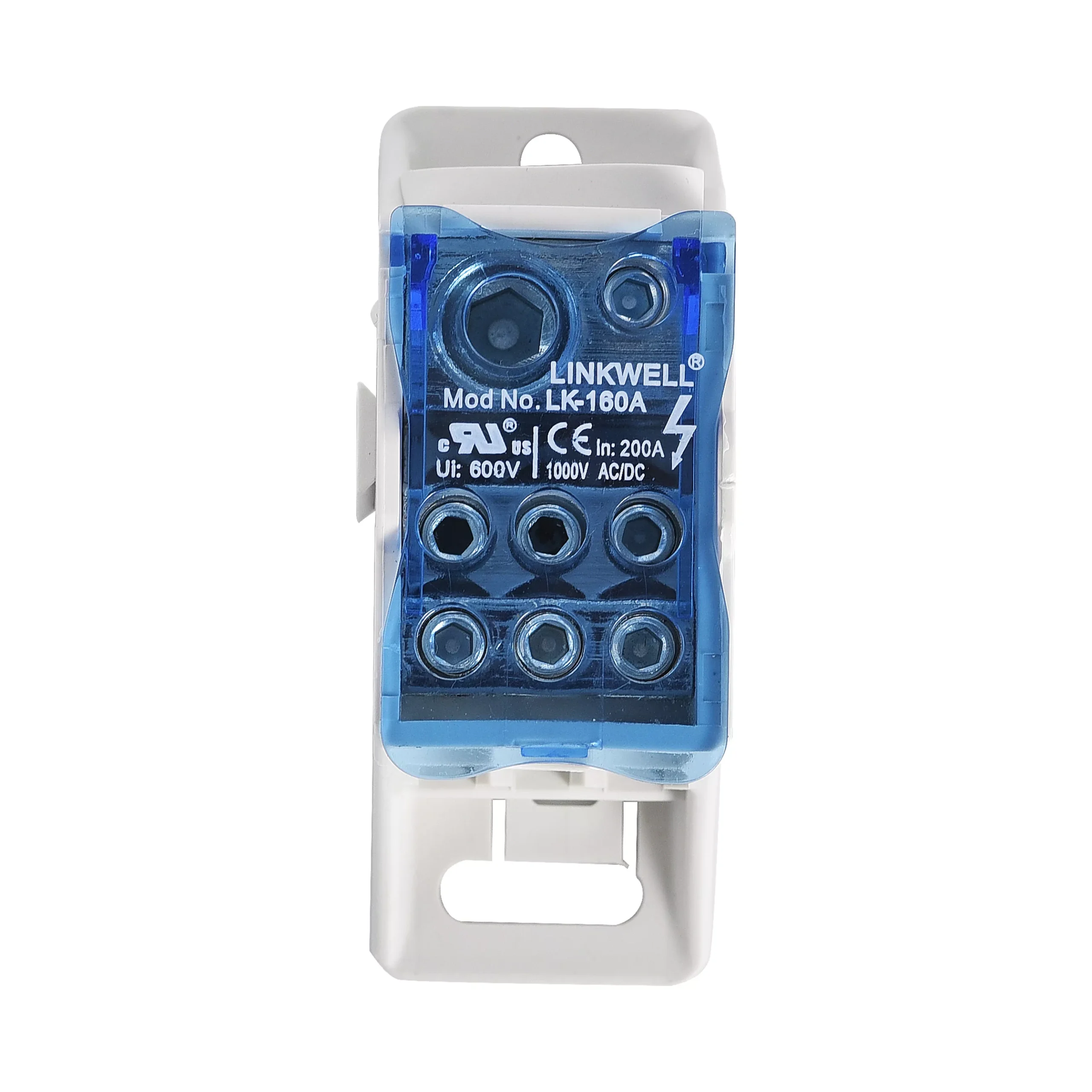 Hargnemisklemm LK160A, Al/Cu, 200A, 600V, 6-70mm2, Linkwell