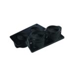 Läbiviik MC-2, 2*8-64mm, IP55, avatav, must