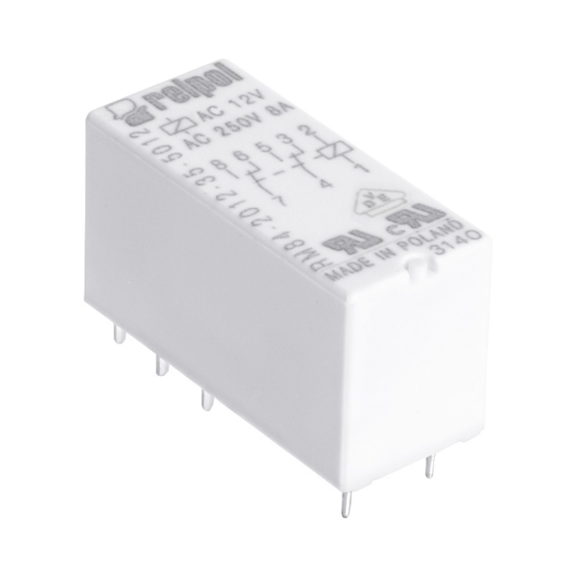 Relee RM84-2012-25-5230, 230VAC, Relpol