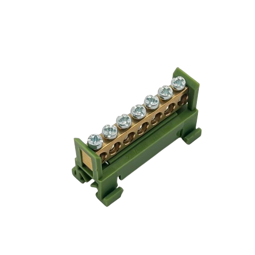 Klemmliist DIN latile SL7, 7x1-16mm2, roheline