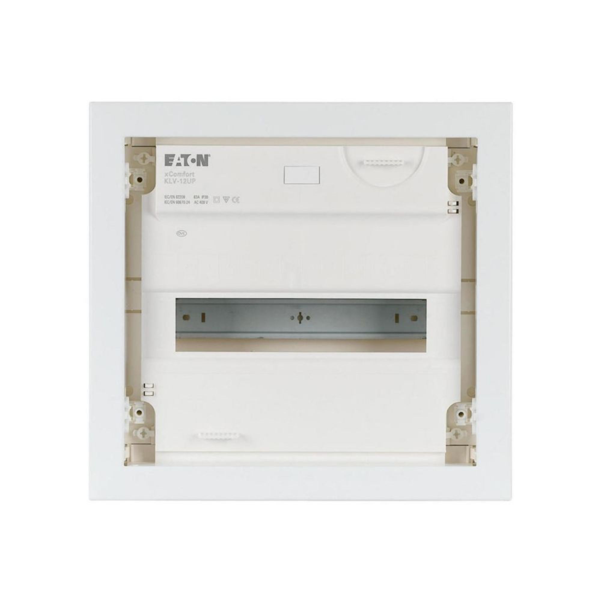 Moodulkilp KLV-12UPS-F, 12M, süvistatav, valge metalluksega, IP30, Eaton - Image 2