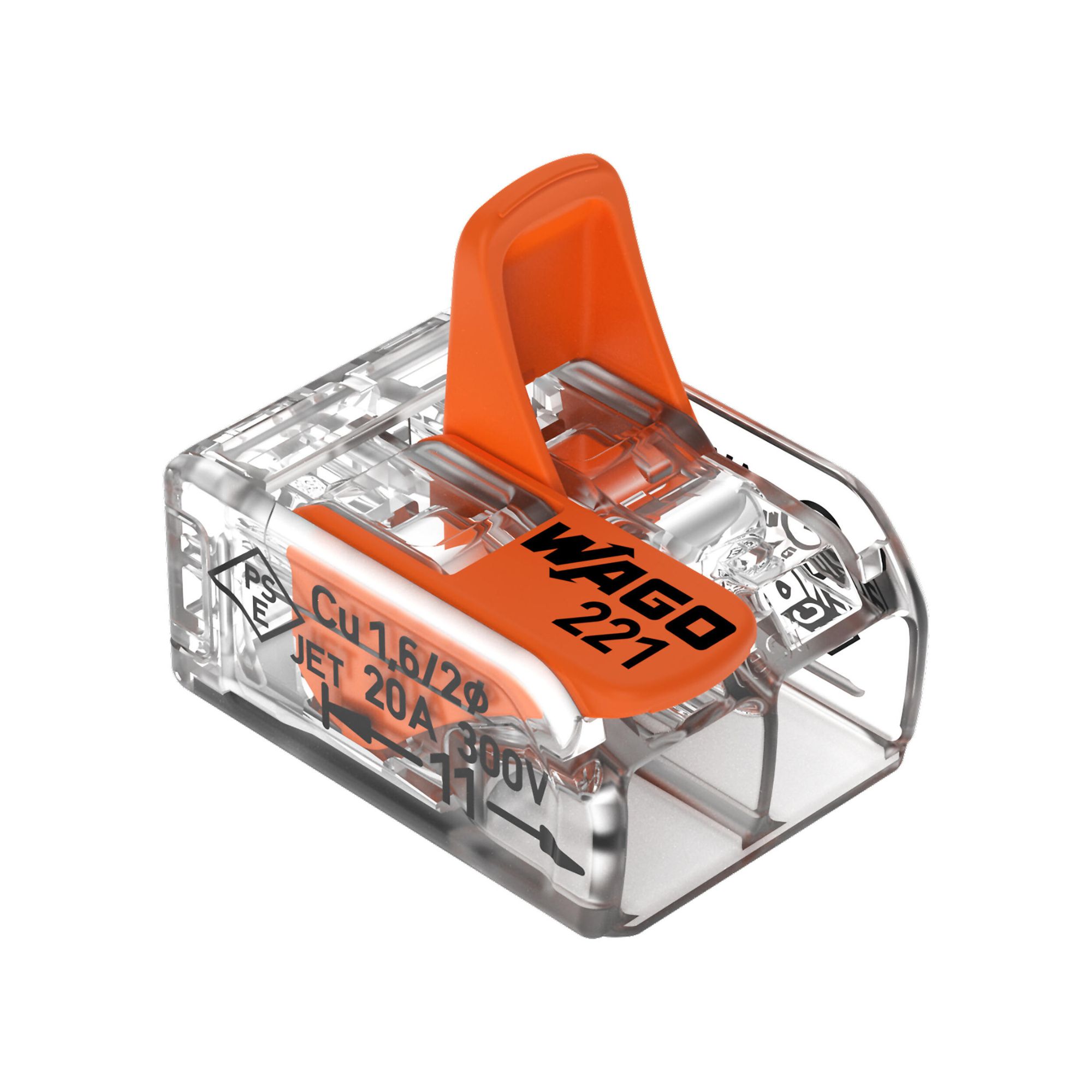 Wago klemm, avatav, 2ne, 0,2-4,0mm2 (100tk/pk) - Image 3