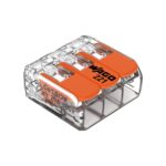 Wago klemm, avatav, 3ne, 0,2-4,0mm2 (50tk/pk)