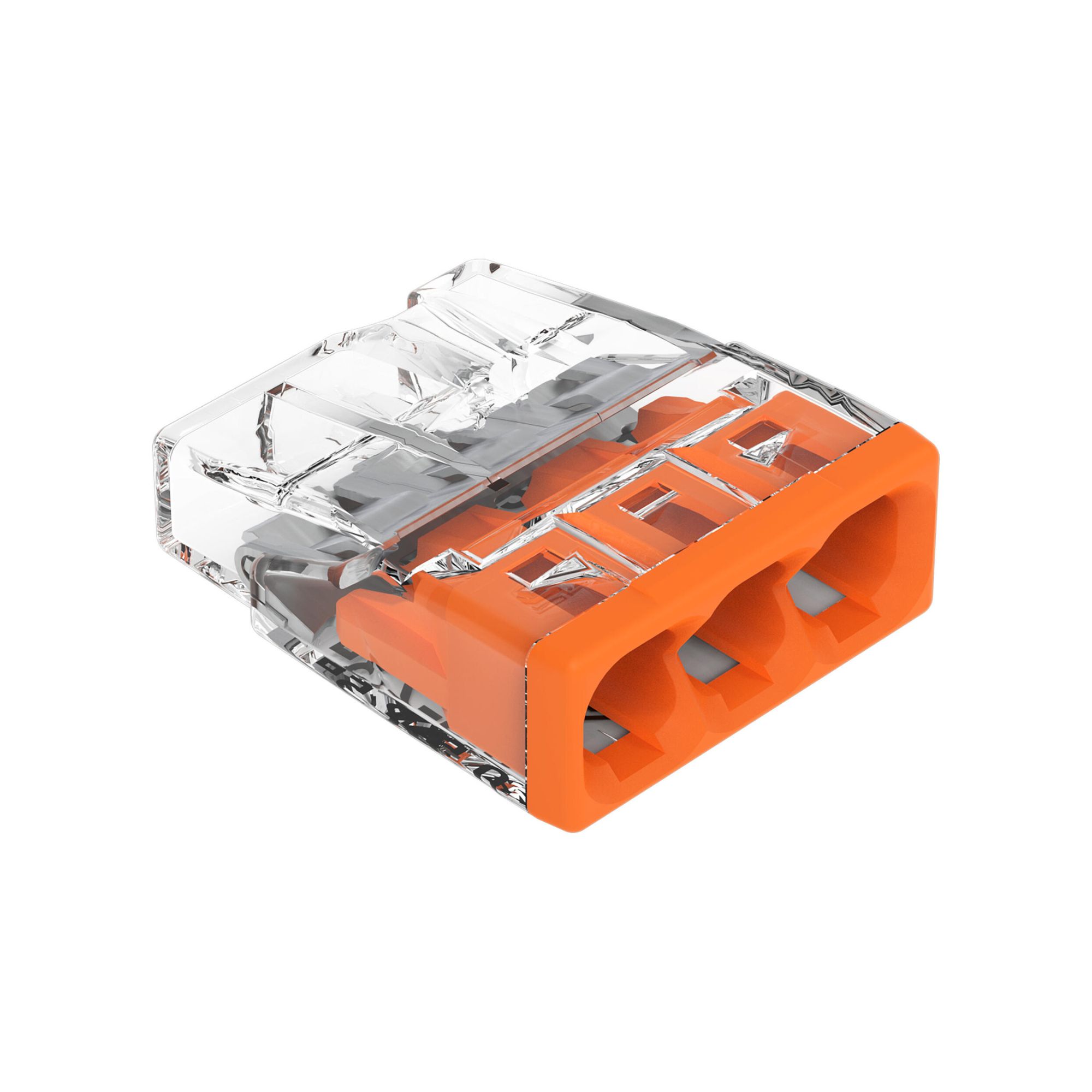 Wago liide PUSH WIRE, 3ne, 0,5-2,5mm2, jäigale juhtmele