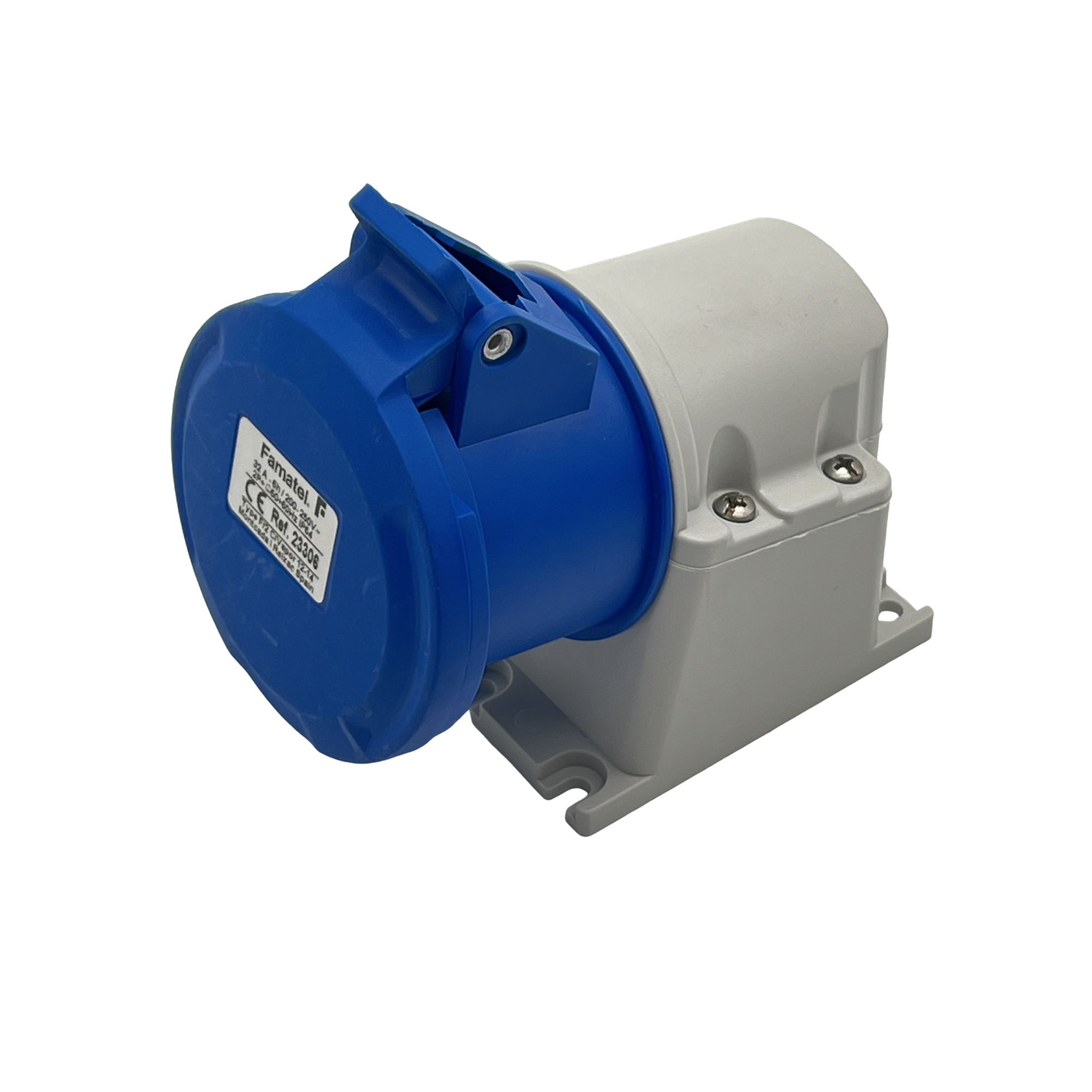 Seinapesa pinnapealne 3x32A, 250V, sinine, IP44, Famatel