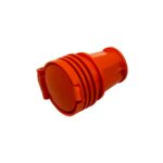 Jätkupesa klapiga, 1ne, IP44, 16A 250V, oranž