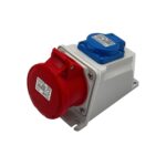 Kombipesa seinale 5*16A + 230V, IP54