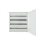 Metallkilp BF-O-4/96-C, 96 moodulit, pinnapealne, IP30, Eaton