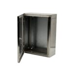 Roostevaba teraskilp montaažiplaadiga 300X400X150, IP66
