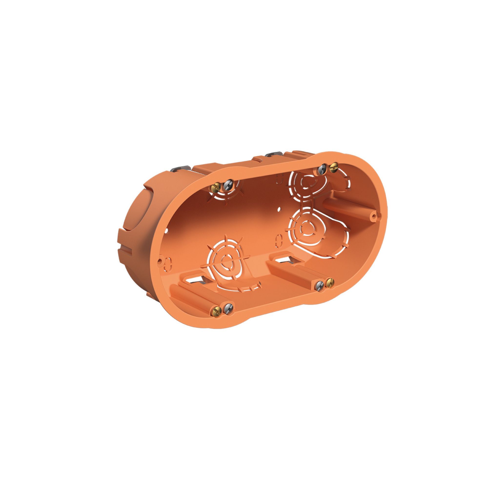 Harutoos kipsseina, 2ne, oranz, D=67mm, H=45mm, Famatel