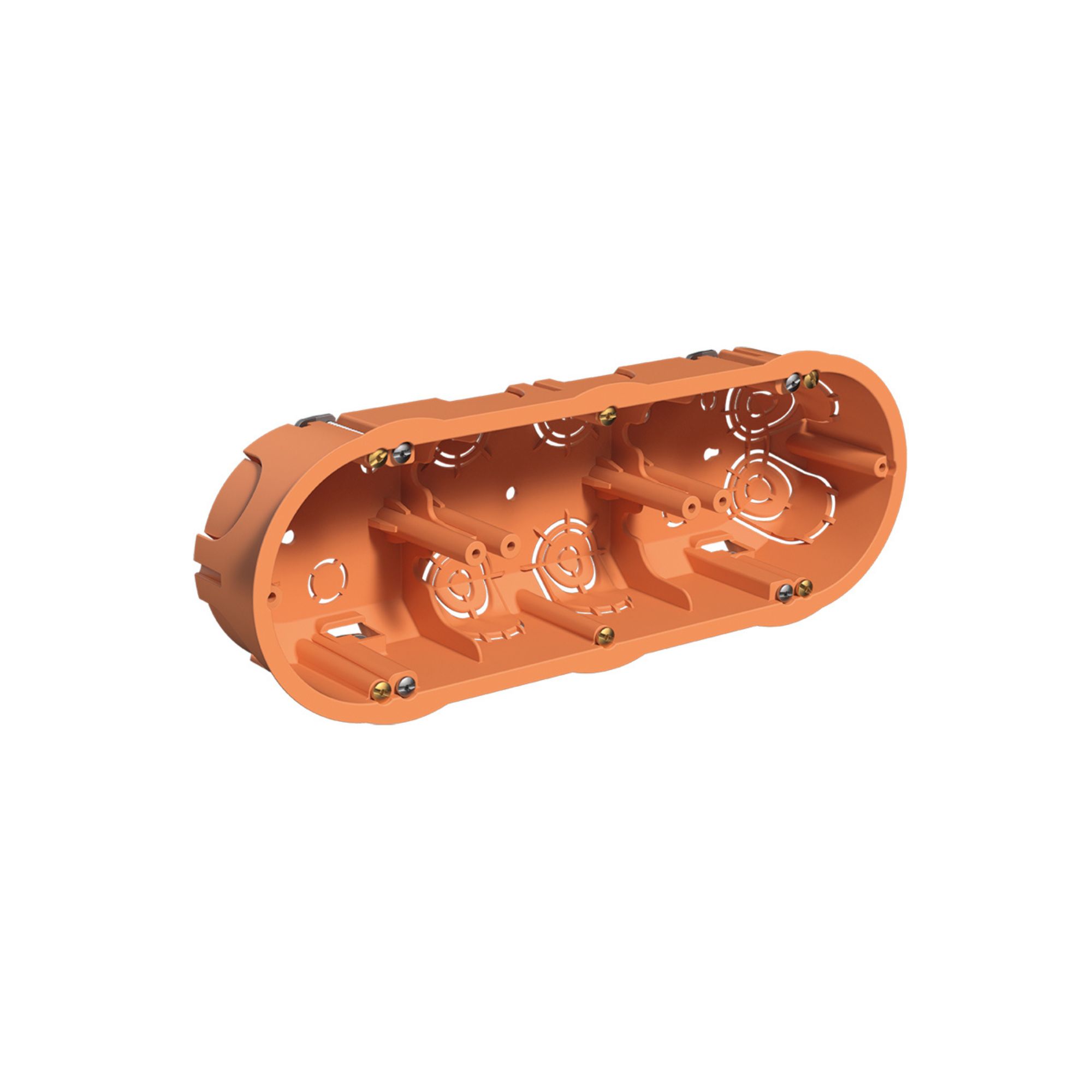 Harutoos kipsseina, 3ne, oranž, D=67mm, H=45mm, Famatel