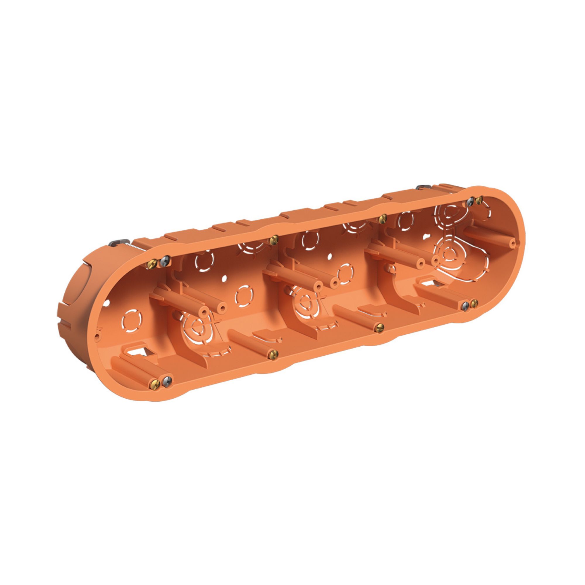 Harutoos kipsseina, 4ne, oranž, D=67mm, H=45mm, Famatel