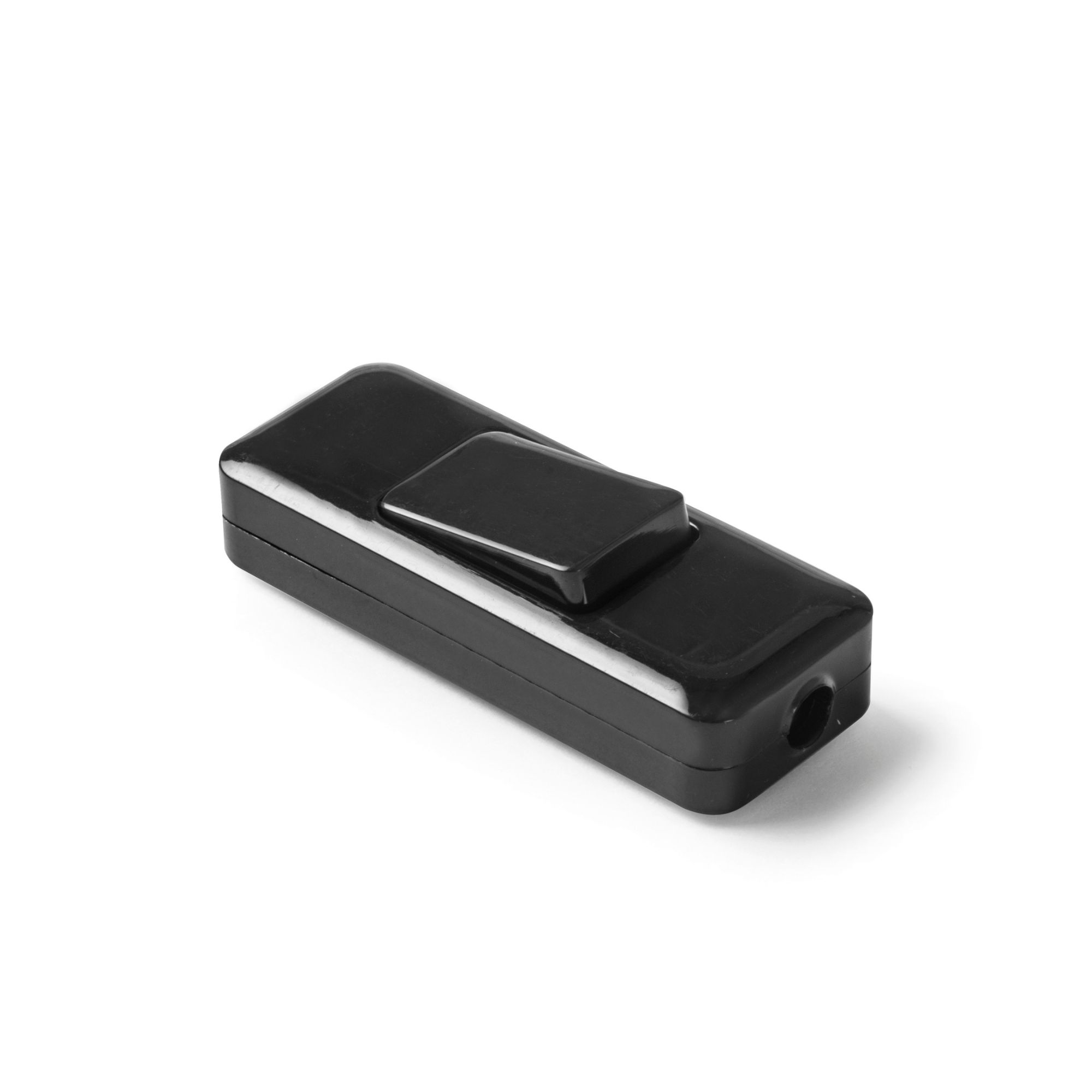Juhtme vahelüliti, 2A 250V, must, Famatel