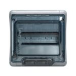 Plastkilp PLEXO3, 8M, IP65, pinnapealne, läbipaistva uksega, Legrand