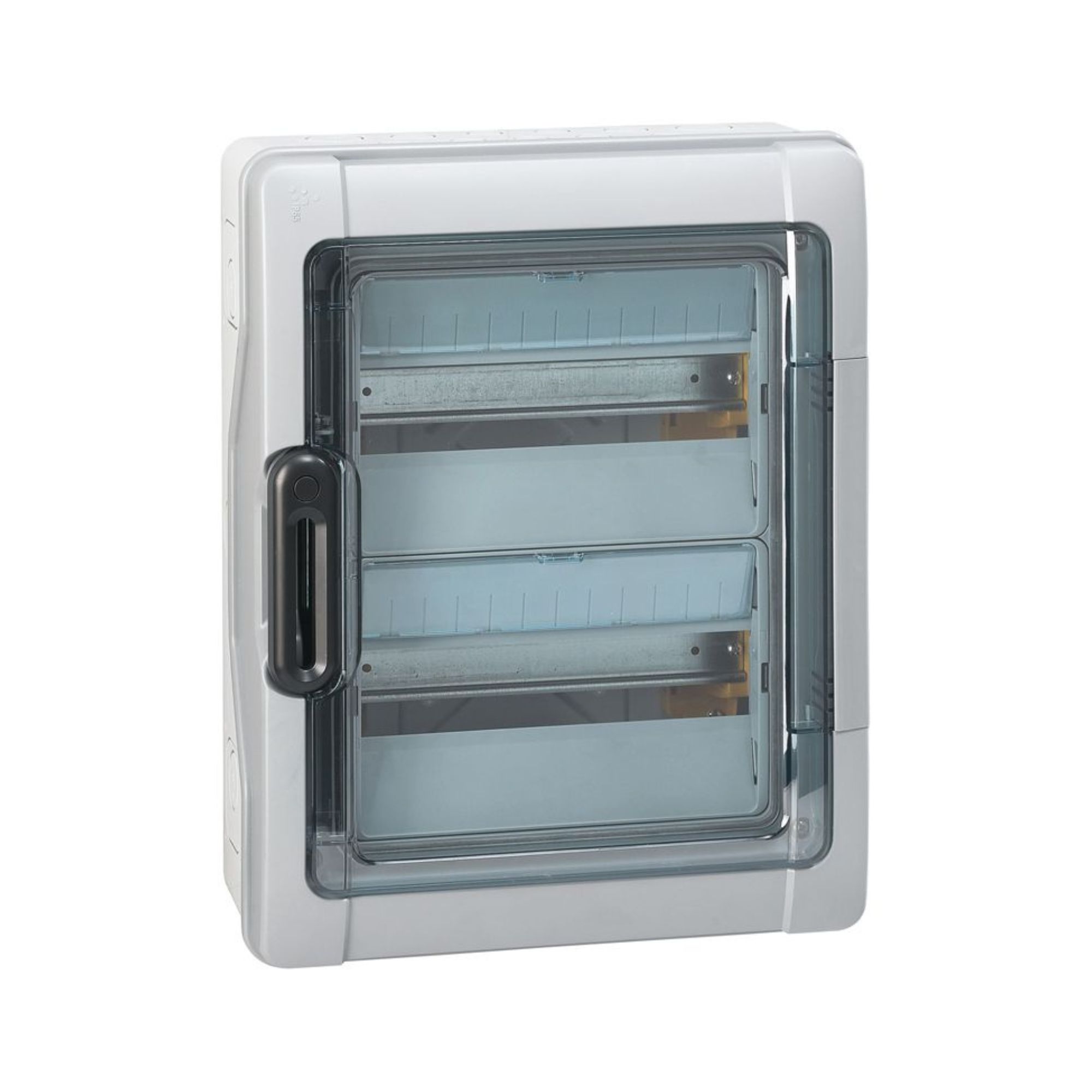 Plastkilp PLEXO3, 24M, IP65, pinnapealne, läbipaistva uksega, Legrand