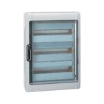 Plastkilp PLEXO3, 54M, IP65, pinnapealne, läbipaistva uksega, Legrand