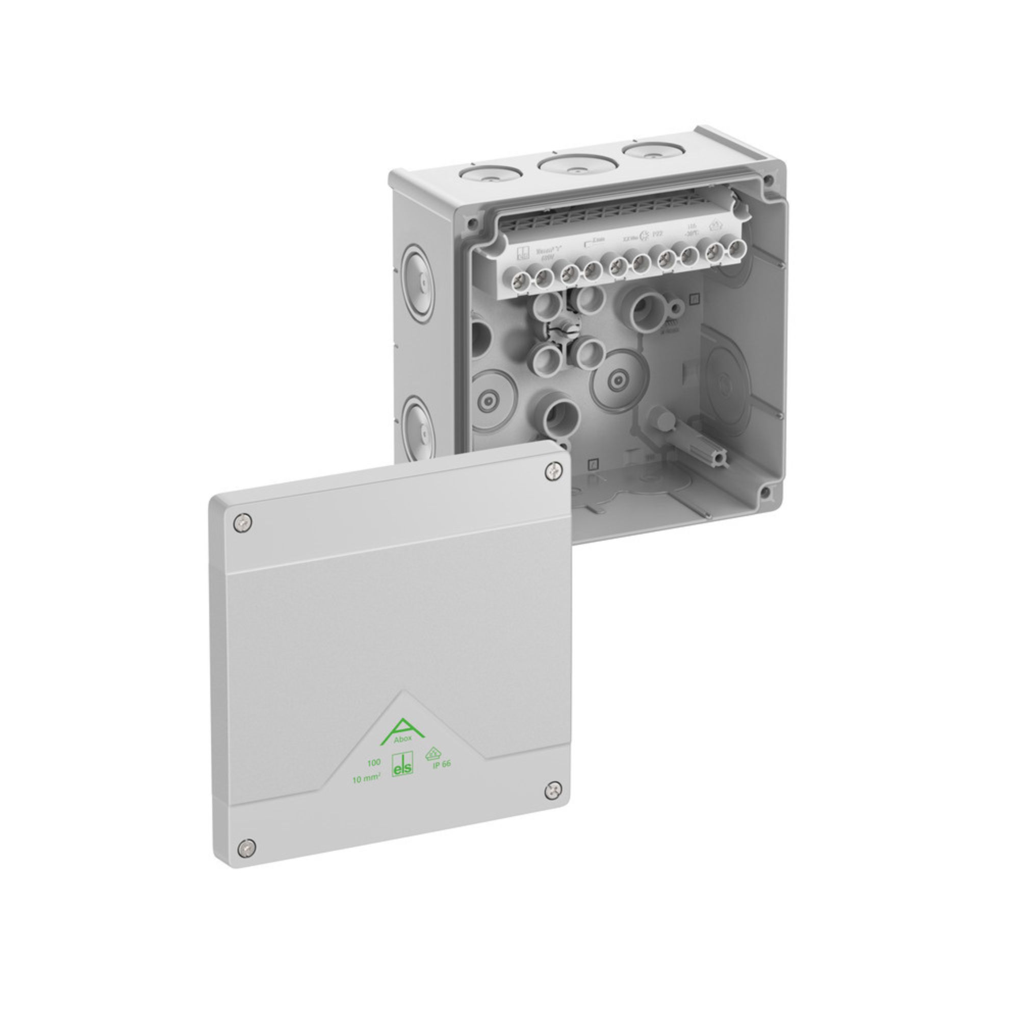 Magistraalkarp ABOX 100-10², klemmidega, 10mm2