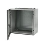 Metallkilp montaažiplaadiga 400*400*250, IP66, hall