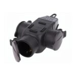 Kummist jätkupesa 3ne, 16A 250V, IP44, Pawbol