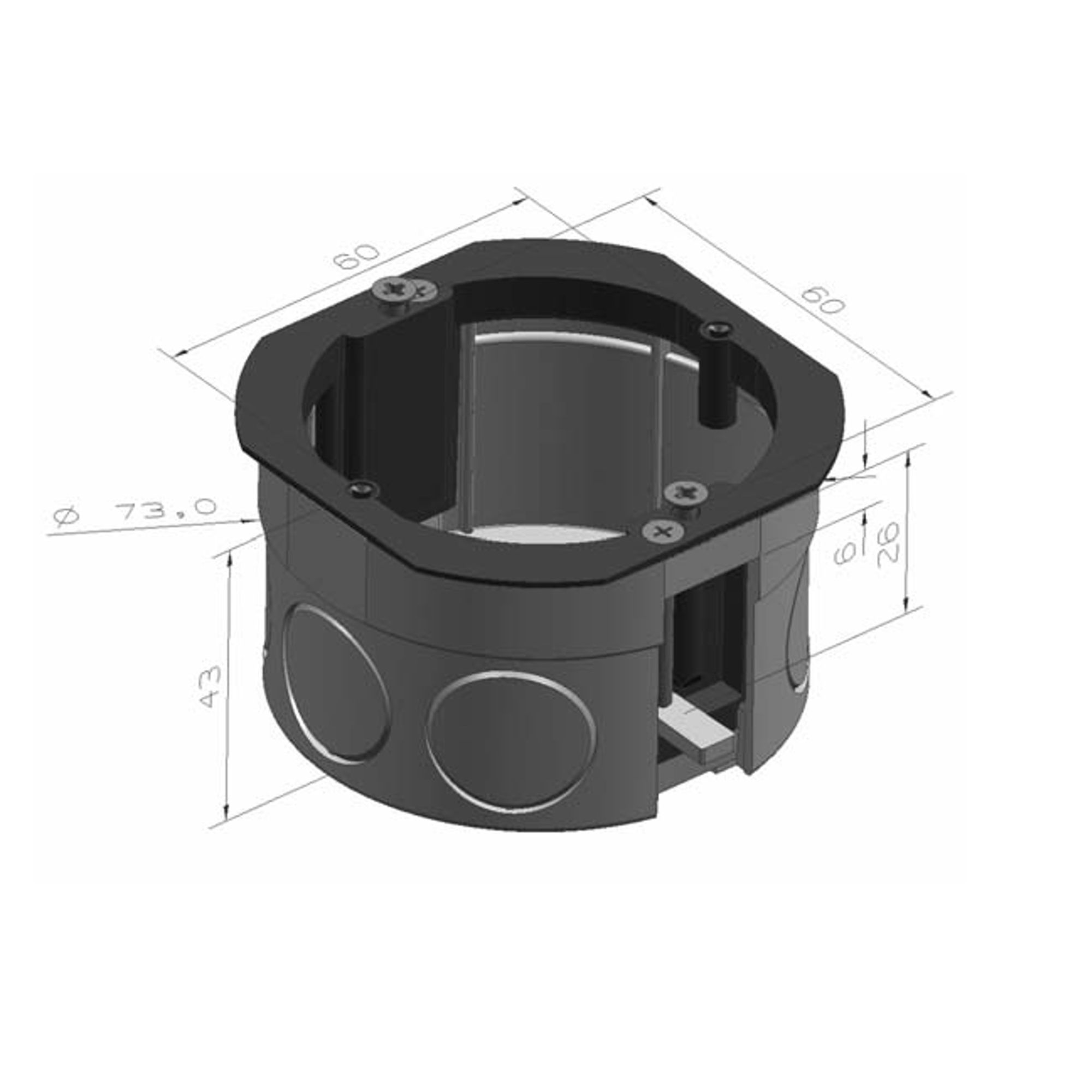 Harutoos EKK-1, plaatseina, D=73mm, ENKO - Image 2